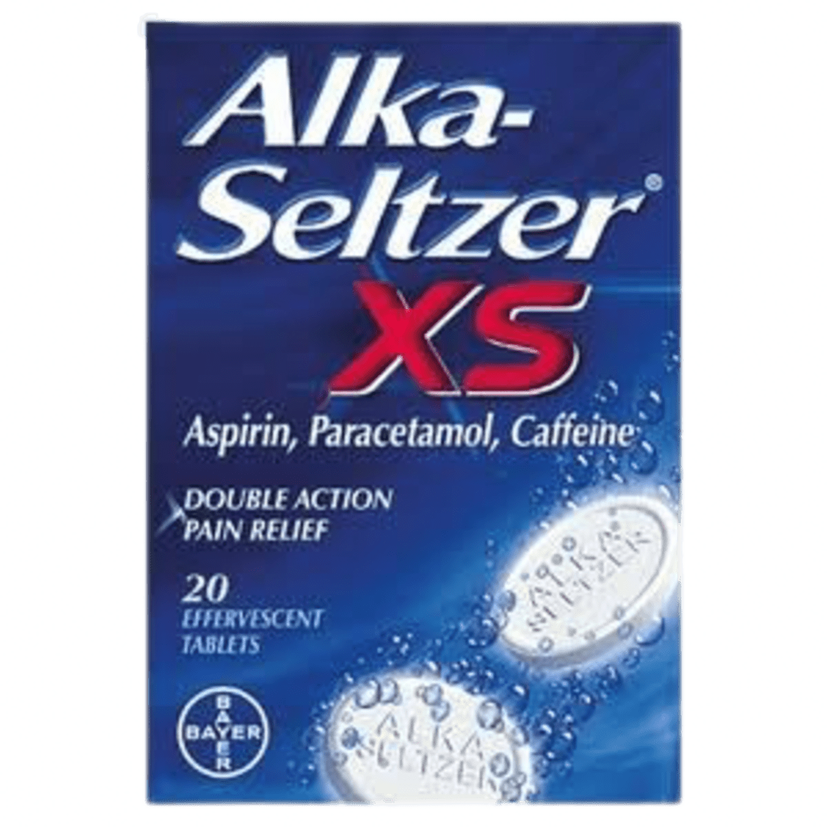 Alka-Seltzer XS for headache pain relief and cold flu symptom support in Nigeria pharmacy