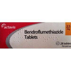 Bendroflumethiazide 2.5mg Tablets Actavis