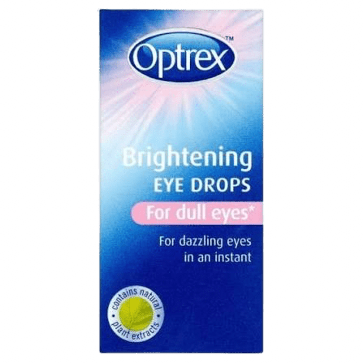 Optrex Brightening Eye Drops 10ml for brighter looking eyes redness relief soothing eye care and refreshed eye comfort in Nigeria pharmacy