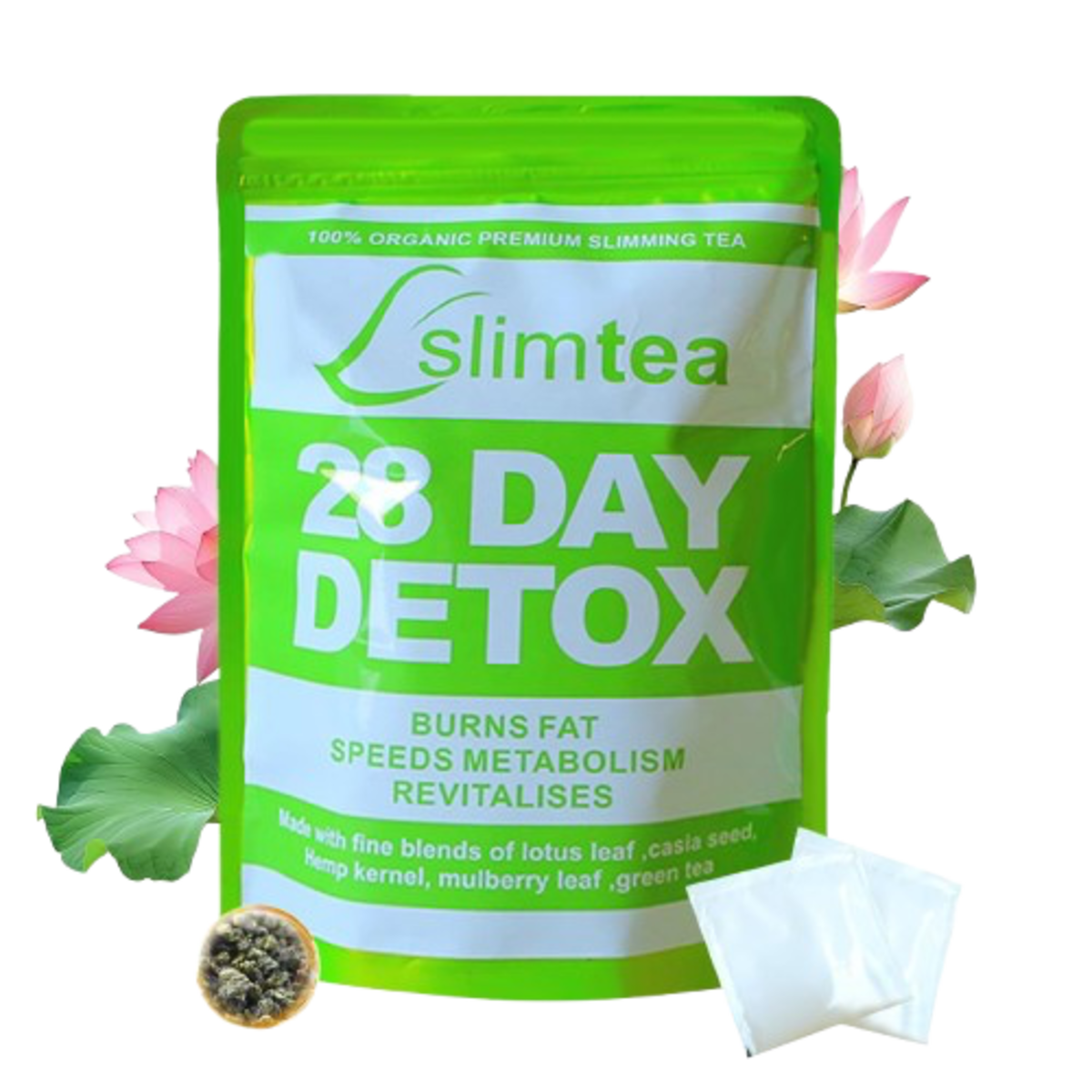 Slim Tea 28 Day Detox Pack Size 28 herbal wellness tea formulated to complement healthy lifestyle routines digestive wellbeing and daily self care practices in Nigeria pharmacy