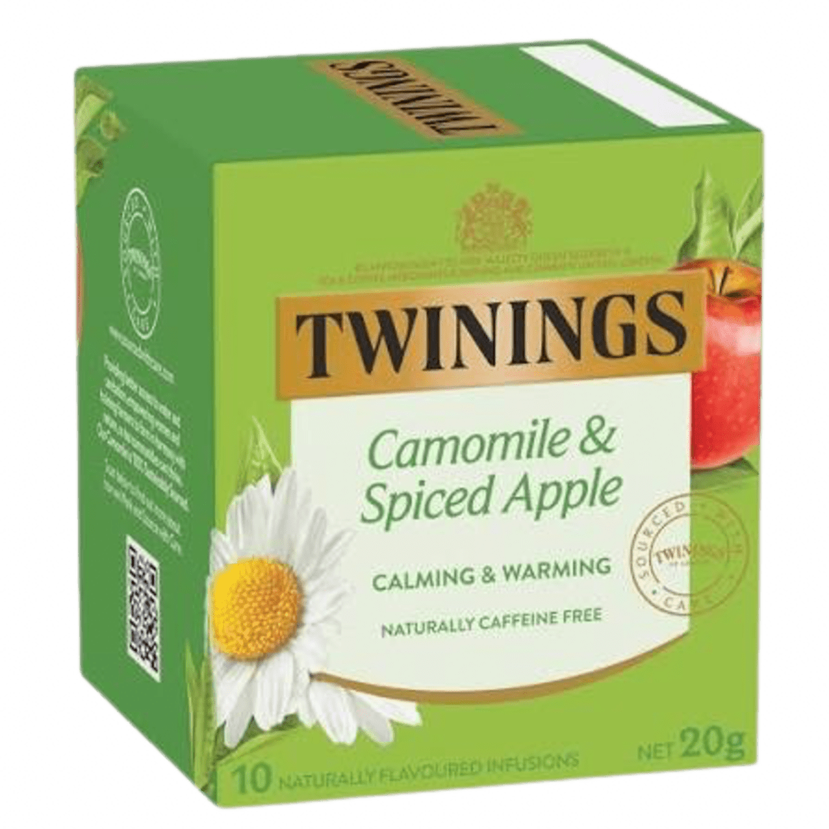 Twinings Warming Camomile and Spiced Apple Pack Size 20 herbal tea with camomile and spiced apple for comforting wellness support relaxing tea enjoyment and daily refreshment in Nigeria pharmacy