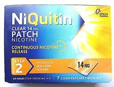 Niquitin Clear 14mg Patch Step 2 7 patches