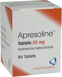 Apresoline 25Mg Tablets 84 Tablets