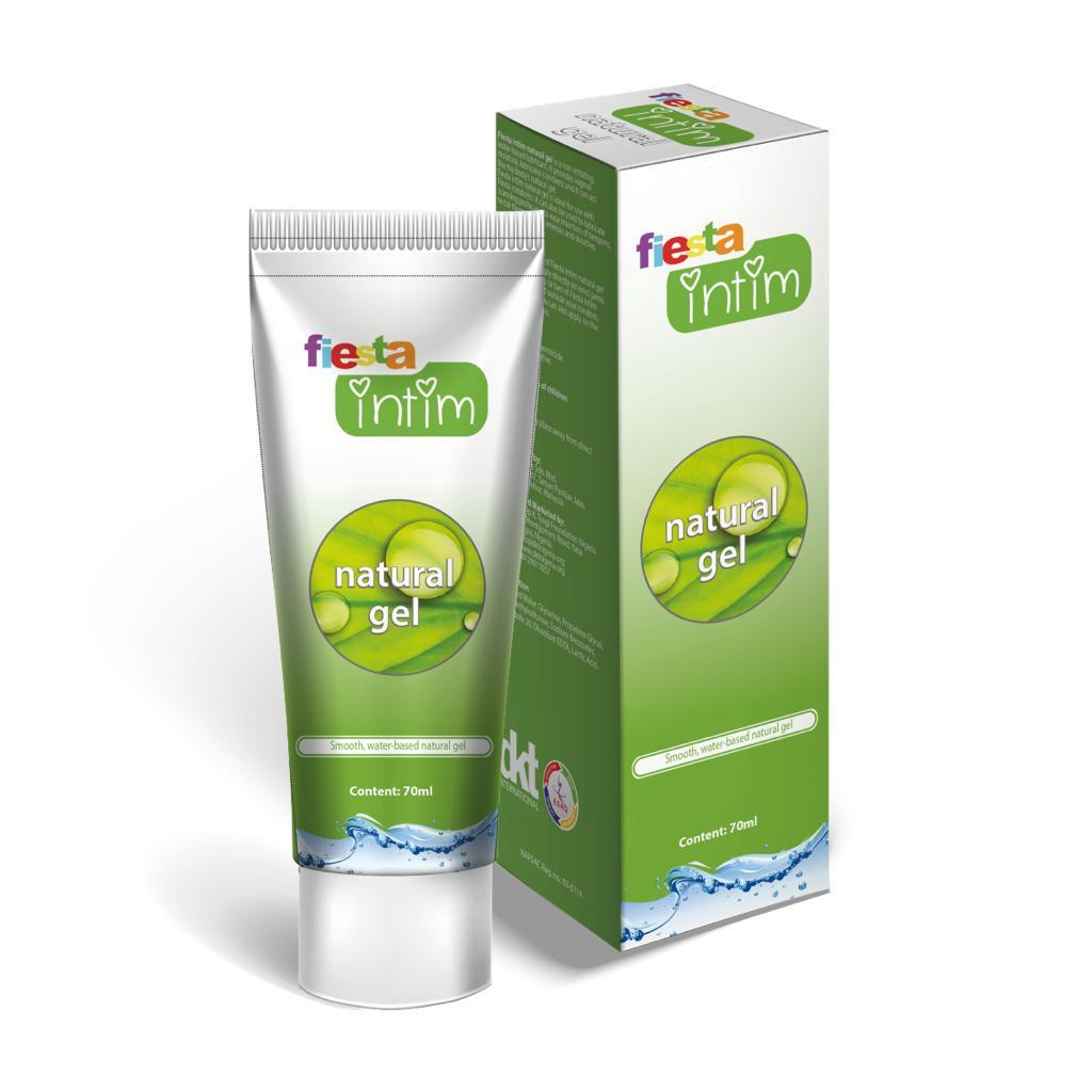 Fiesta Intim Natural Gel, Smooth Water - Based Lubricant - Asset Pharmacy