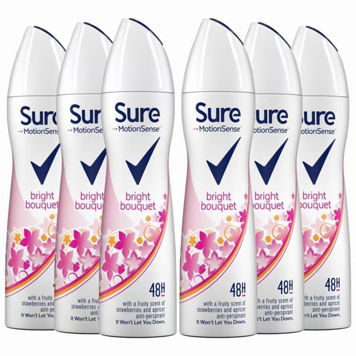 Sure Bright Bouquet Antiperspirant Deodorant Spray