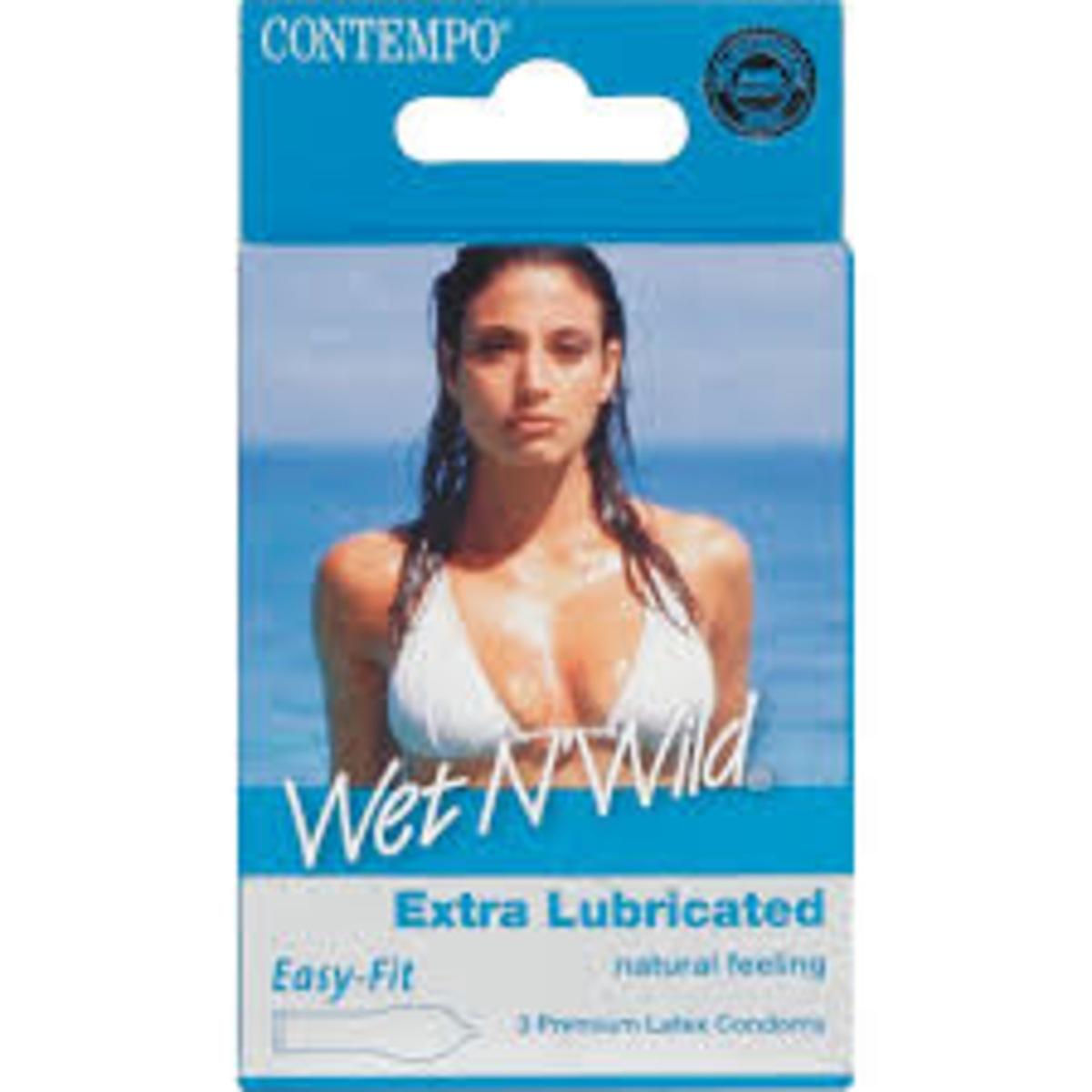 Wet N Wild Extra Lubricated Condoms – 3 Pack by Contempo